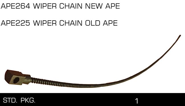 APE225 -APE264 WIPER CHAIN NEW APE